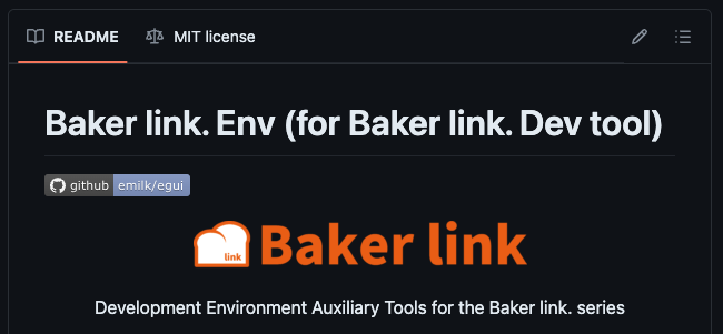 Baker link Env